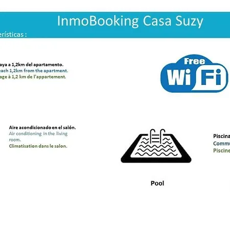 Holiday home Casa Suzi ,con Piscina,barbacoa Y Wifi Miami Playa